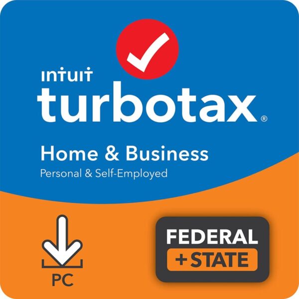 TurboTax Home & Business 2021 Tax Software, Federal and State Tax Return with Federal E-file [Amazon Exclusive] [PC Download]